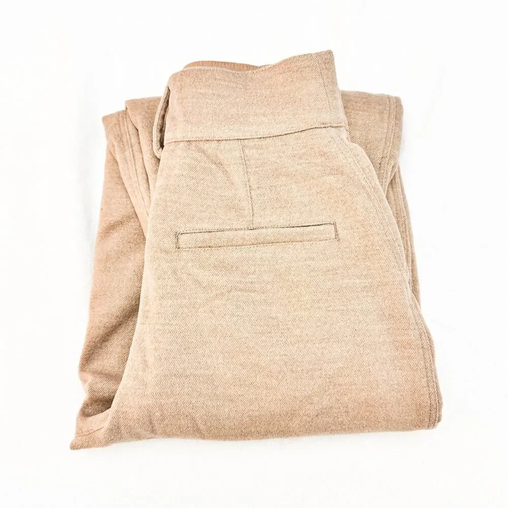 Free People Light Brown Balloon Jogger Style Slack Dress Pants Size 4